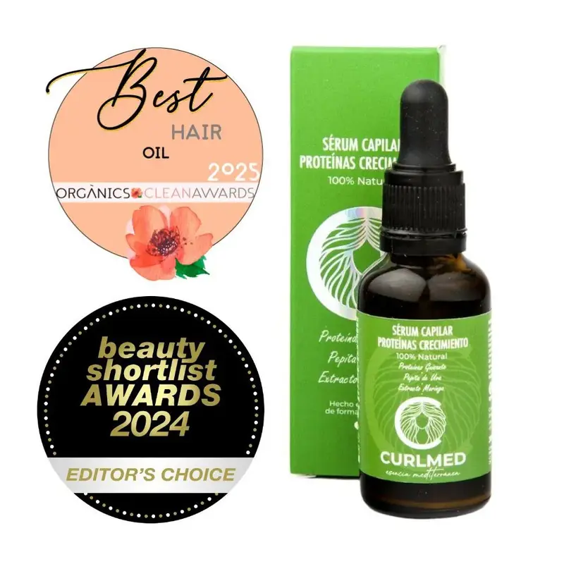 Sérum Capilar Proteínas Crecimiento Curlmed 30ml