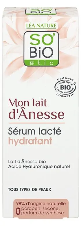 Sérum Lácteo Hidratante · So’Bio etic · 30 ml