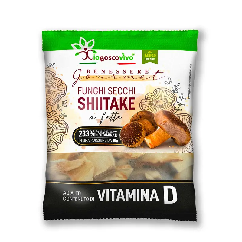Setas Shiitake En Laminas Bio 20g