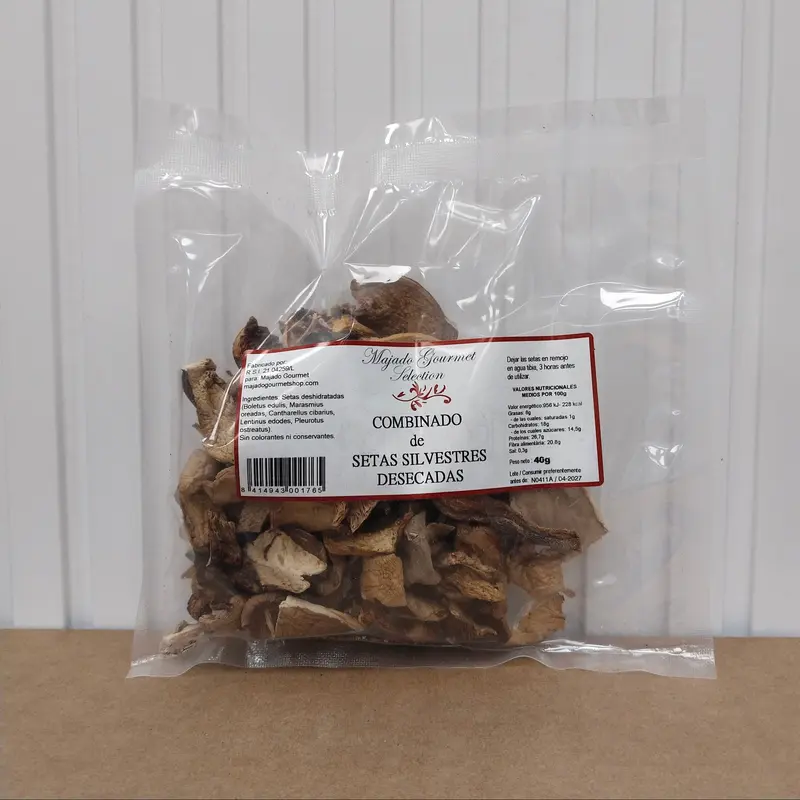 Setas silvestres deshidratadas combinado - 40Gr.