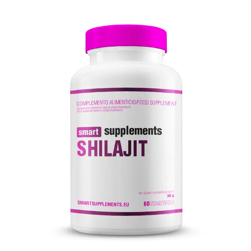 Shilajit - 60 Cápsulas Vegetales - Anti-envejecimiento - Smart Supplements
