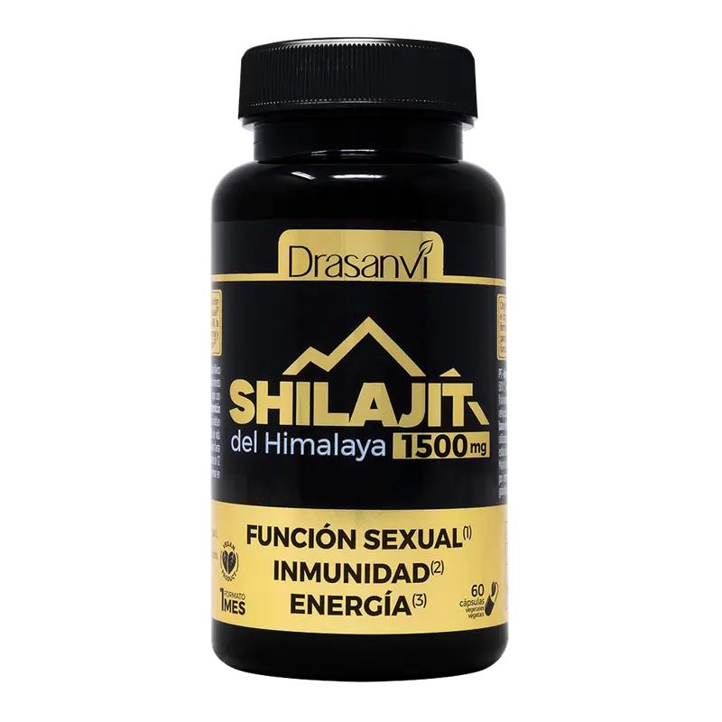 Shilajit · Drasanvi · 60 cápsulas