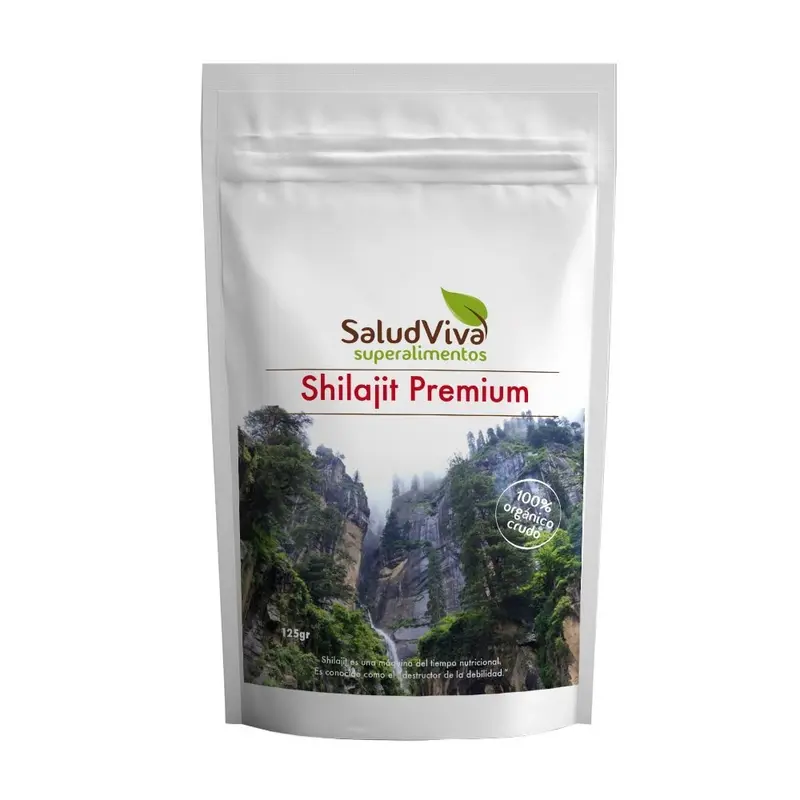 Shilajit Premium · Salud Viva · 125 gramos