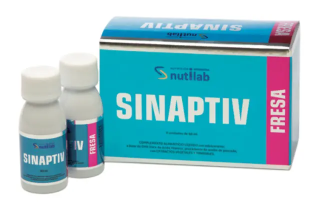 Sinaptiv Líquido Fresa · Nutilab · 8 monodosis [Caducidad 01/2027]