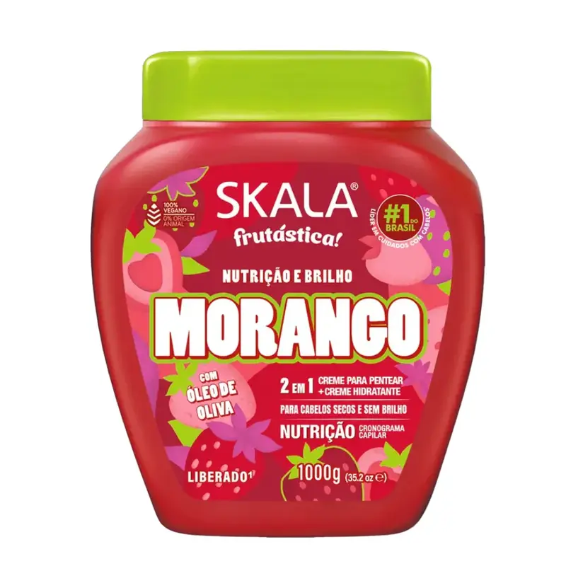 Skala Morango Crema Para Peinar 2 En 1 – 1000g