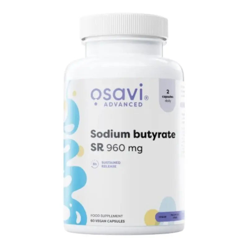 Sodium Butyrate Sr 960 Mg 60 Caps
