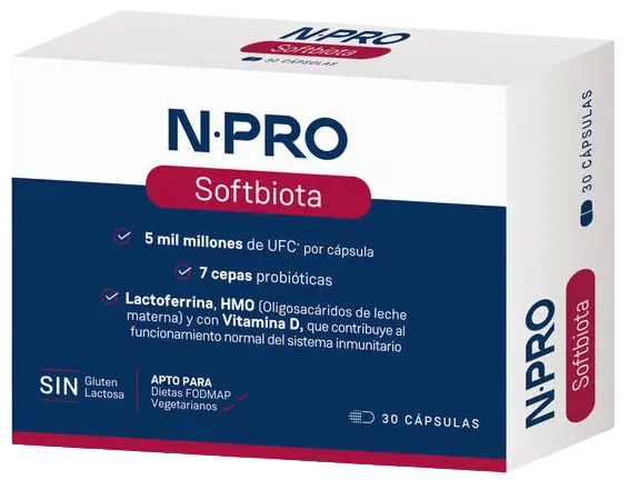Softbiota · NPro · 30 cápsulas