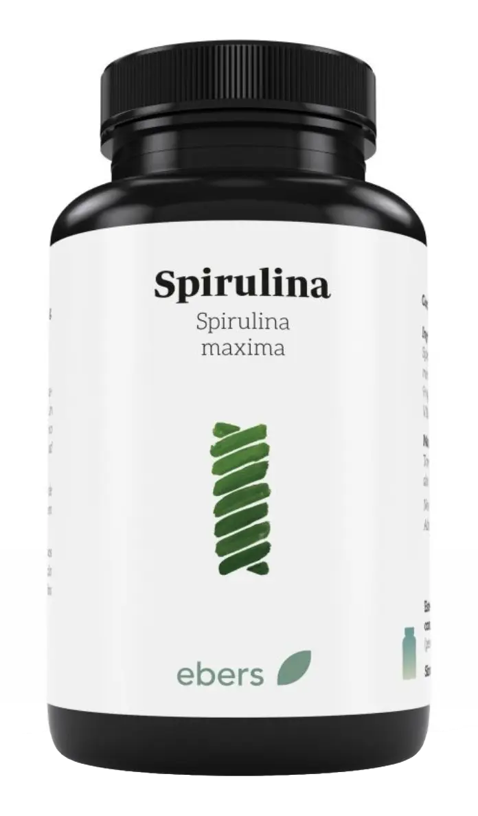 Spirulina 400 mg · Ebers · 100 comprimidos