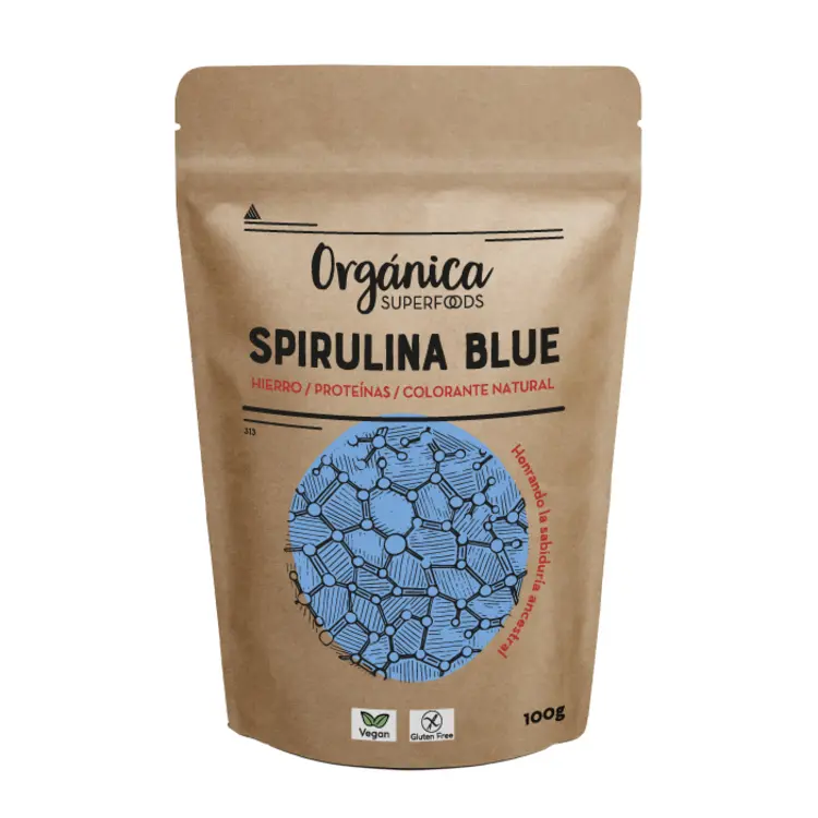Spirulina Blue Bio En Polvo 100g