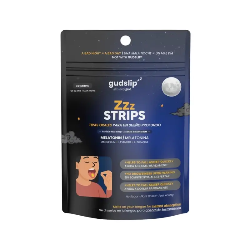 Strips De Melatonina 30 Uds Gudslip