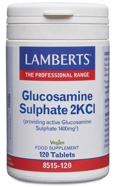 Sulfato de Glucosamina · Lamberts · 120 comprimidos