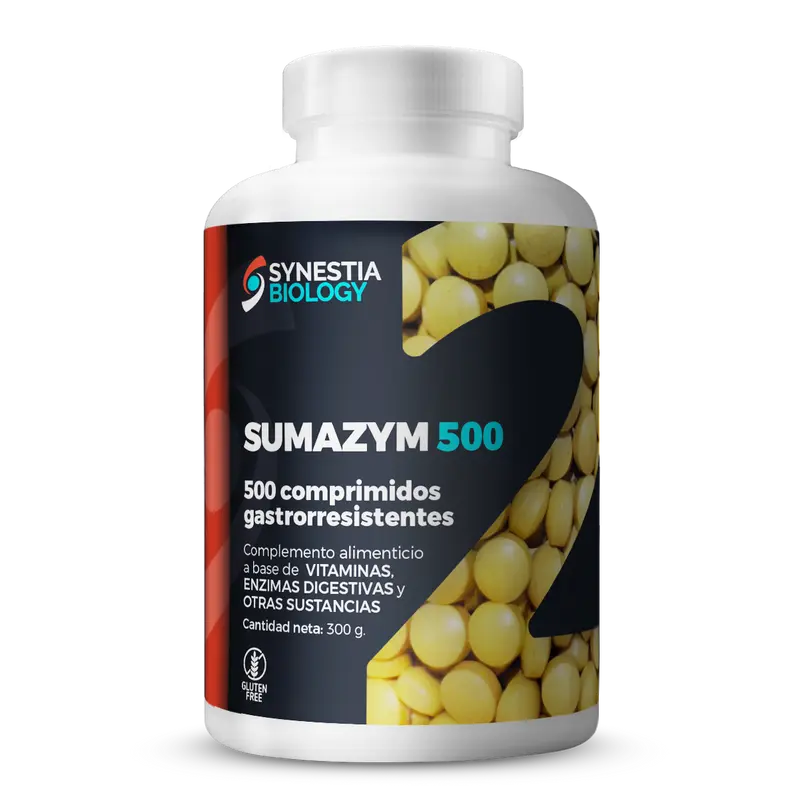 Sumazym · Synestia Biology · 500 comprimidos