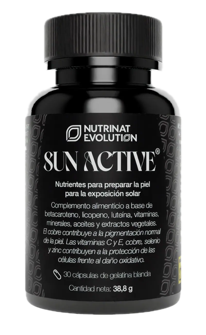 Sun Active · Nutrinat Evolution · 30 cápsulas