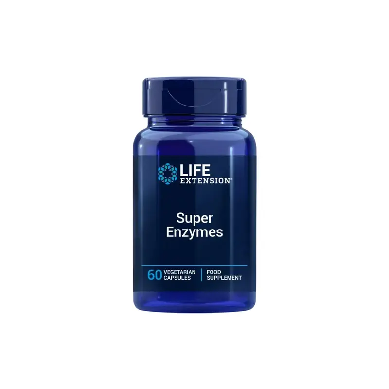 Super Enzymes · Life Extension · 60 cápsulas