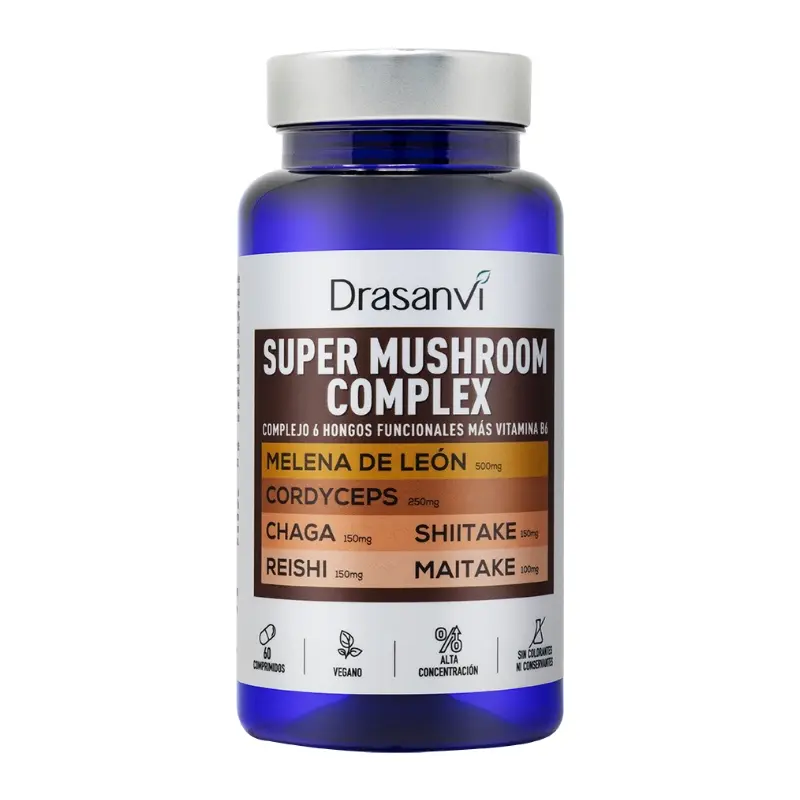 Super Mushroom Complex · Drasanvi · 60 comprimidos