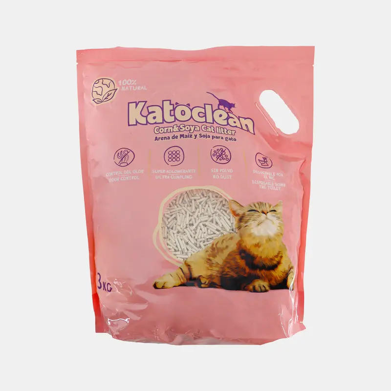 Sustrato En Pelet Para Gato Katoclean Biodegradable 20l