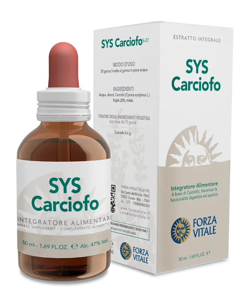 SYS Carciofo · Forza Vitale · 50 ml