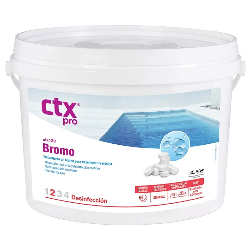 Tabletas De Bromo 20g Ctx-130 - 5 Kg