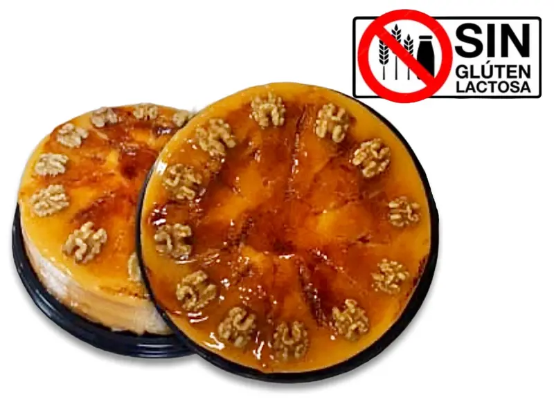 Tarta de Yema sin glúten ni lactosa