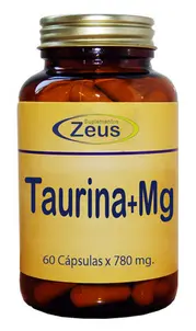 Taurina + Magnesio · Zeus · 60 cápsulas