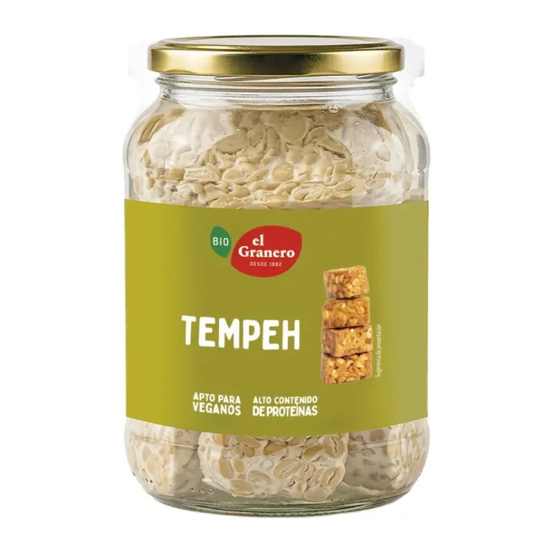 Tempeh en Conserva Bio · El Granero Integral · 440 gramos