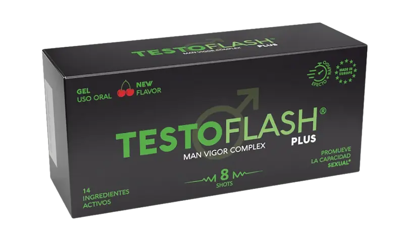 Testoflash Plus · MSR Laboratorios · 8 sticks