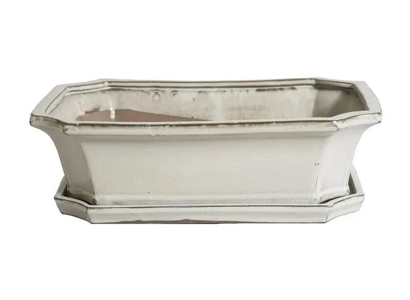 Tiesto Rectangular Crema 29x23x10cm