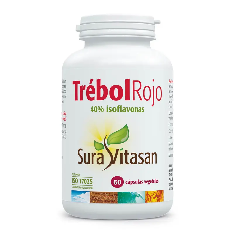 Trebol Rojo 40% · Sura Vitasan · 60 cápsulas