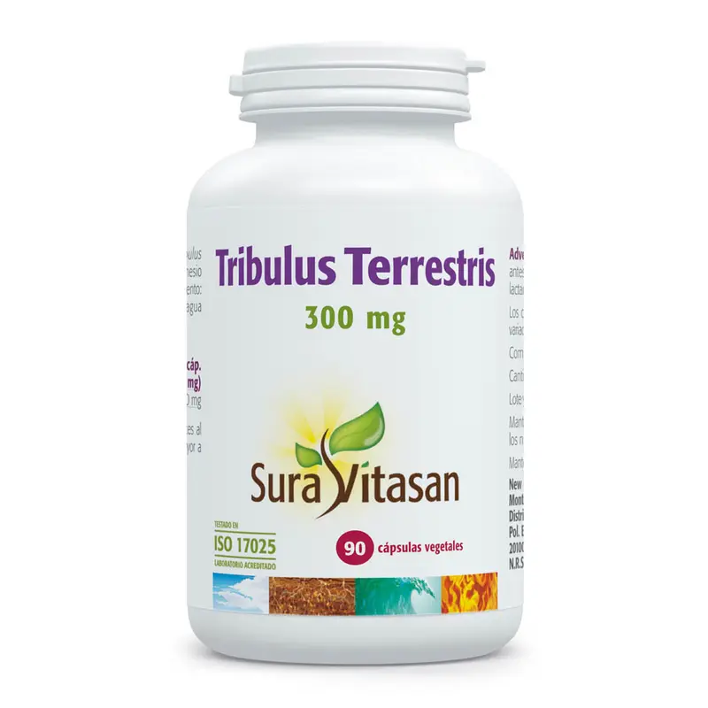 Tribulus Terrestris · Sura Vitasan · 90 cápsulas
