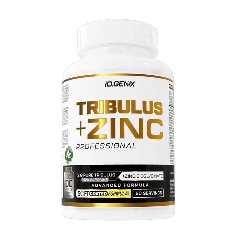 Tribulus + Zinc - 100 Tabletas - Tribulus - Io.genix