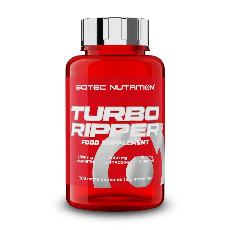 Turbo Ripper - 100 Cápsulas - Termogénicos - Scitec Nutrition