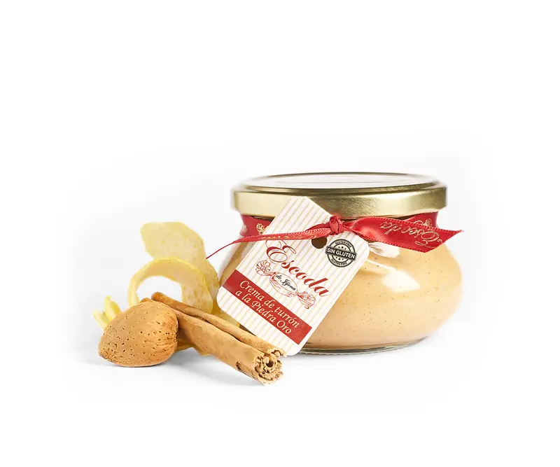 Turrón Piedra Oro 300g Tarro