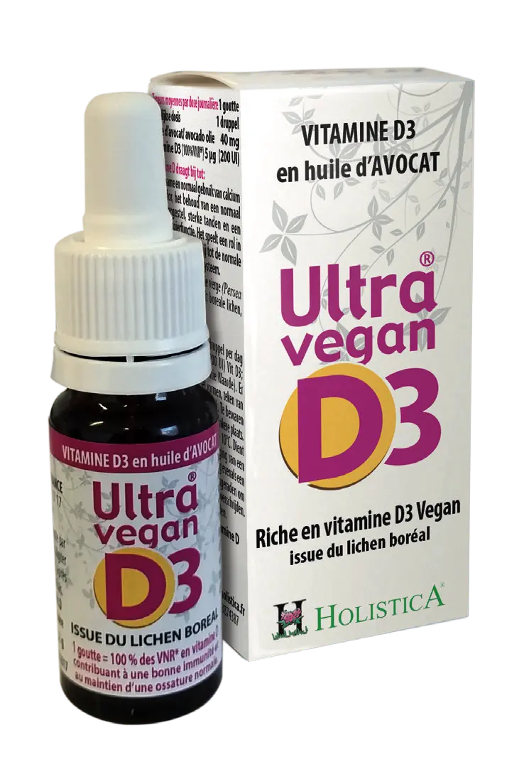 Ultra Vegan D3 Gotas · Holistica · 8 ml