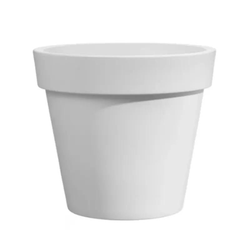 Veca Macetero Plástico Blanco Easy 25x22 Cm
