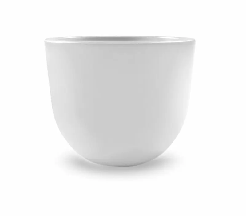 Veca Macetero Plástico Blanco Eggy 45x36 Cm