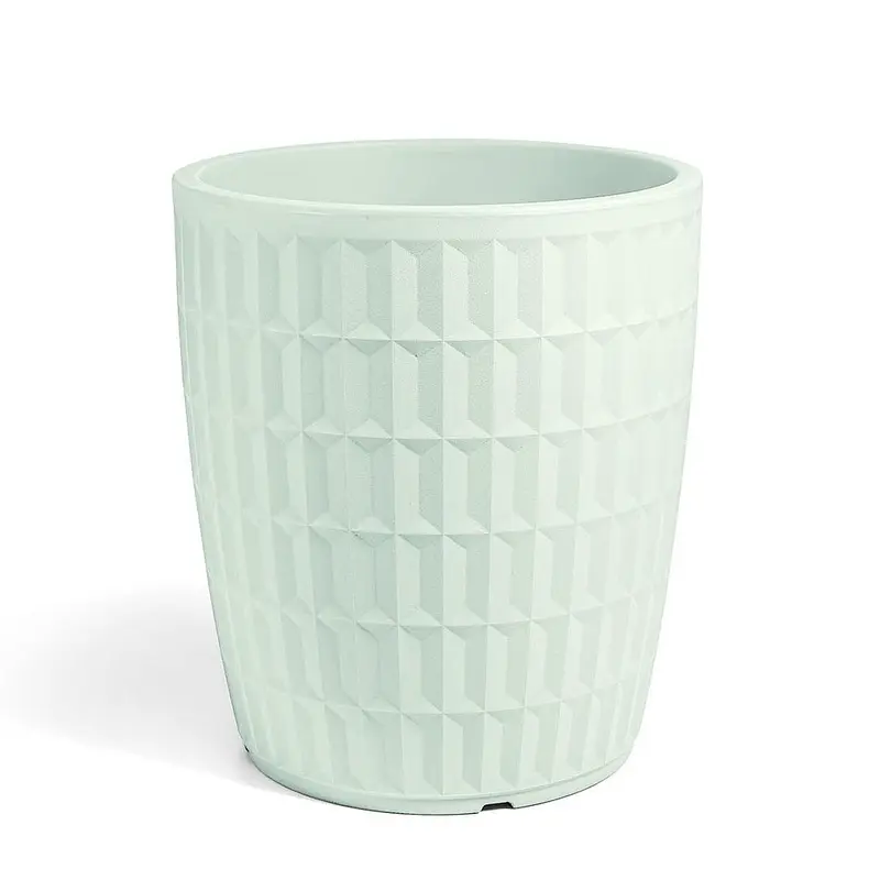Veca Macetero Plástico Tyle Blanco 80cm