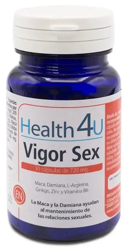 Vigor Sex · Health4U · 30 cápsulas
