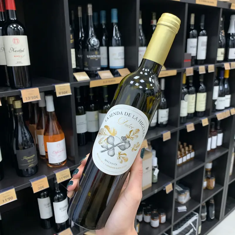 VINO BLANCO DULCE DE POSTRE LA SENDA DE LA HIGUERA
