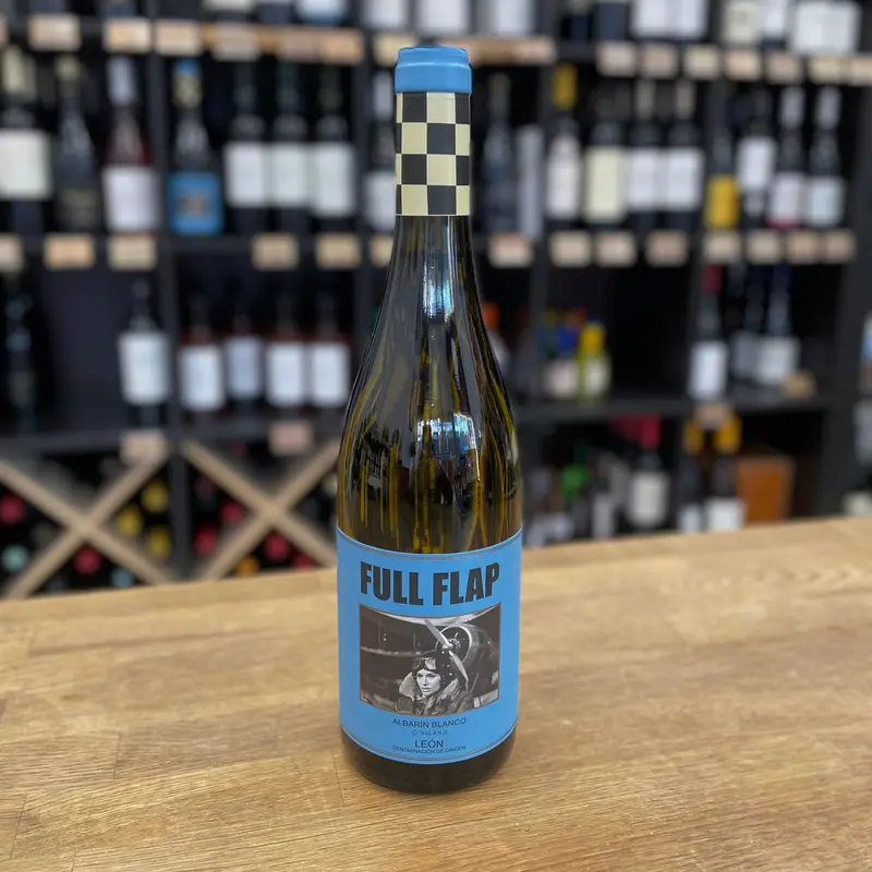 Vino blanco variedad Albarín - Full Flap
