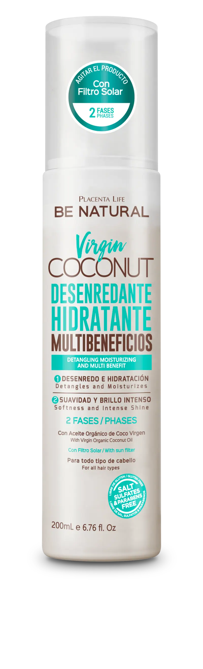 Virgin Coconut Antifrizz 200ml