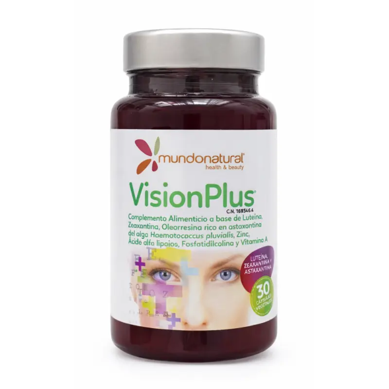 Vision Plus · Mundo Natural · 30 cápsulas
