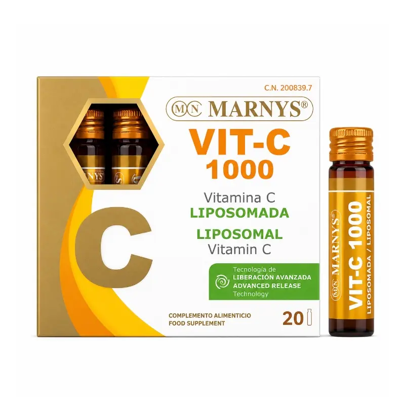 Vit-C 1000 Liposomada · Marnys · 20 viales