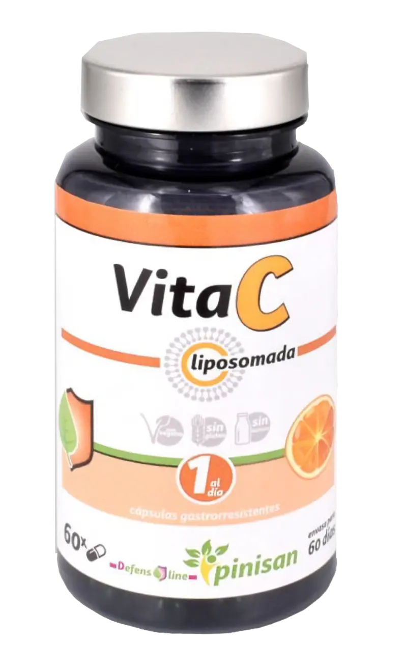Vita C Liposomada · Pinisan · 60 cápsulas