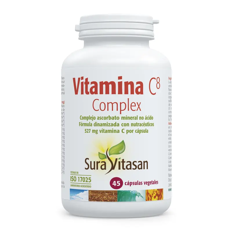 Vital C8 Complex · Sura Vitasan · 45 cápsulas