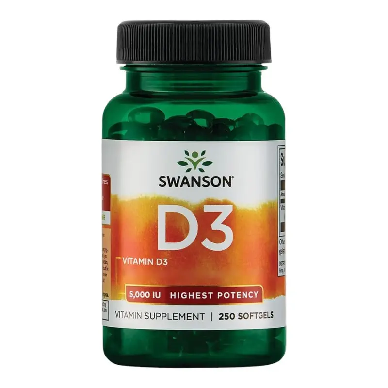 Vitamin D-3 5000 Iu 250 Perlas