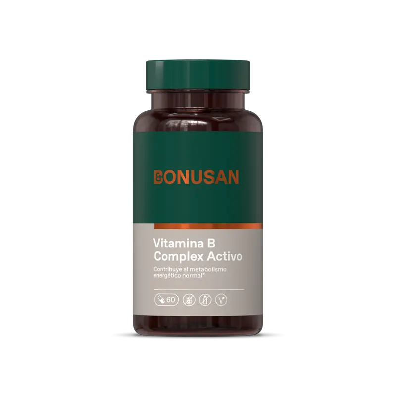 Vitamina B Complex Activo · Bonusan · 60 cápsulas
