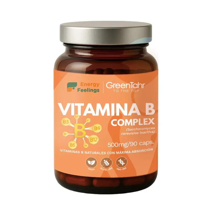 Vitamina B Complex · Energy Feelings · 90 cápsulas