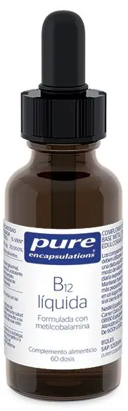 Vitamina B12 Líquida · Pure Encapsulations · 30 ml