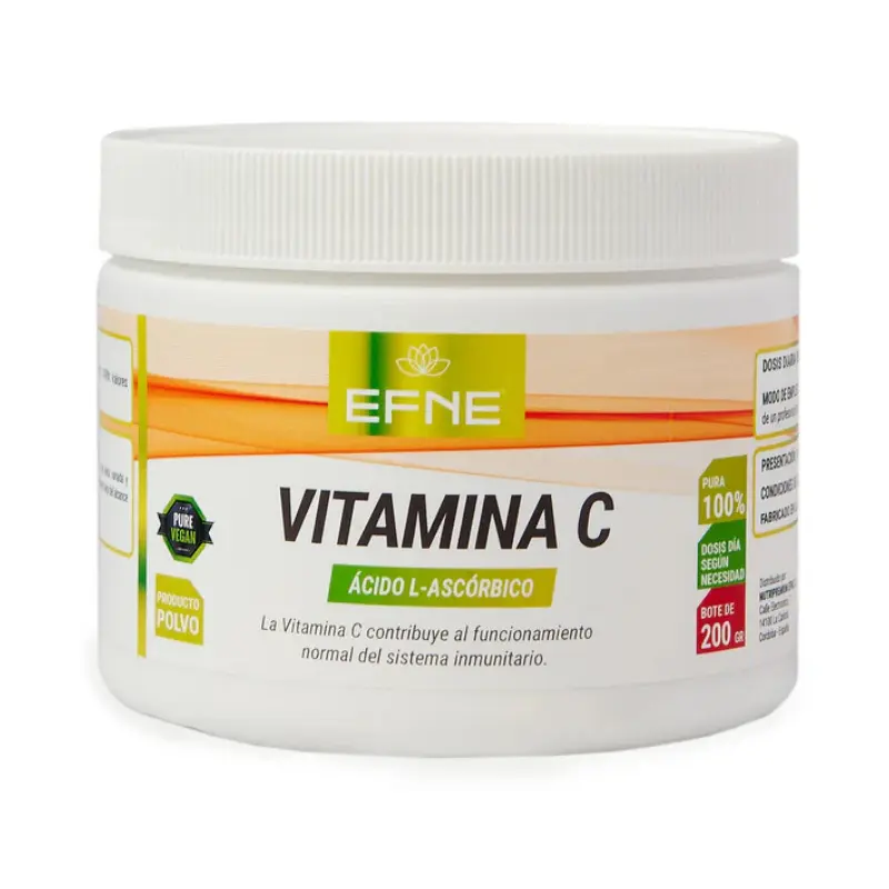 Vitamina C Ácido L-ascórbico Efne 200 Gr