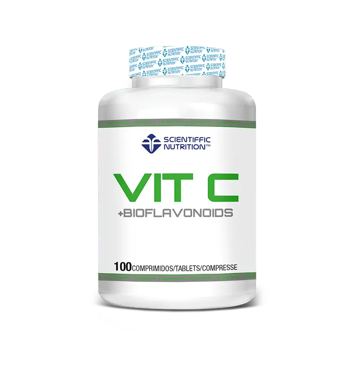 Vitamina C + Bioflavonoides · Scientiffic Nutrition · 100 comprimidos